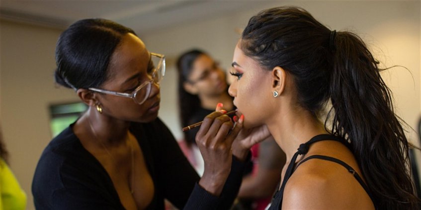 Jamaica Carnival Hair and Make up