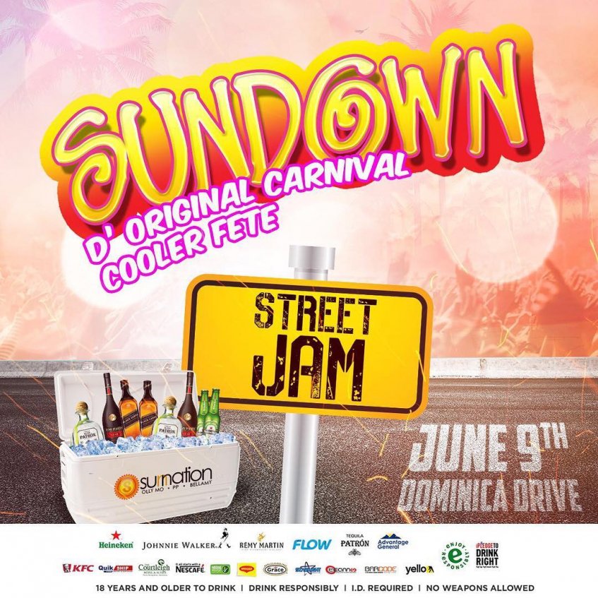 Sundown: D'Original Carnival Cooler Fete
