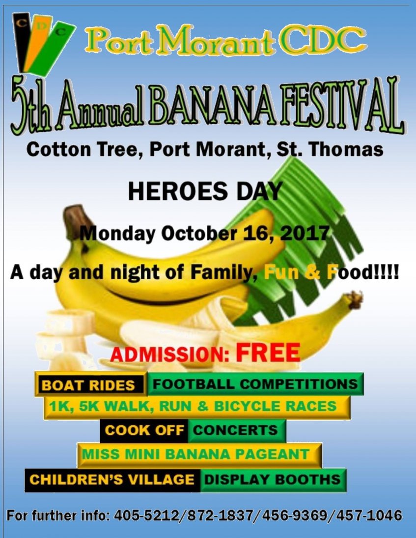 5th Annual Port Morant Banana Festival
