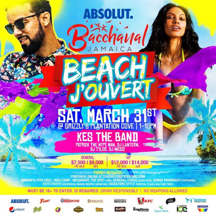 Bacchanal Jamaica: Beach J'ouvert 