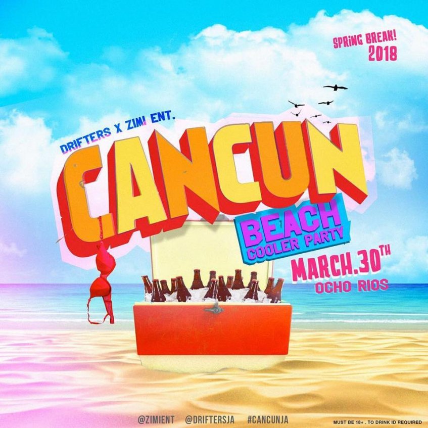 Cancun: Beach Cooler Party