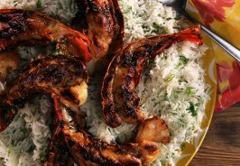 Grilled Lobster Tail w...