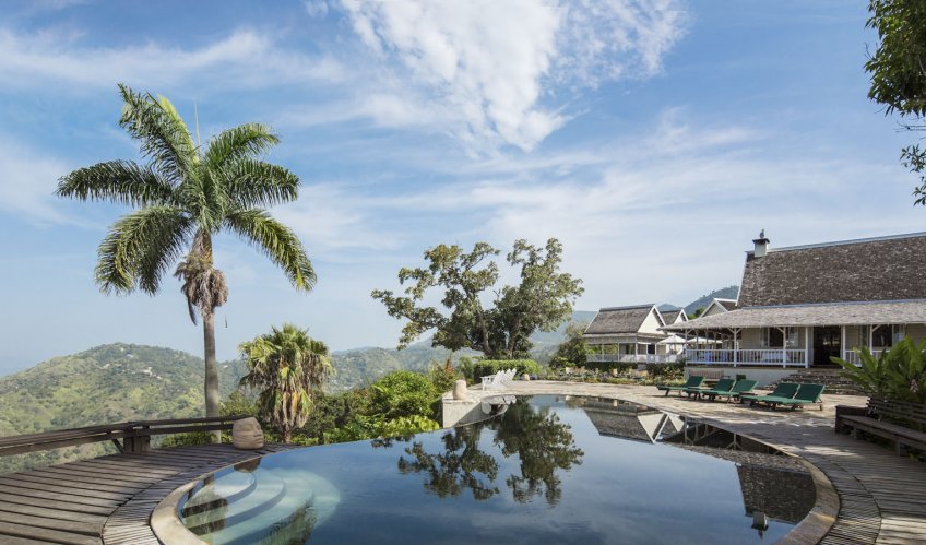 Head for the hills … Strawberry Hill resort that is