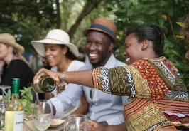 Grab a plate... and ge... Grab a plate... and ge...