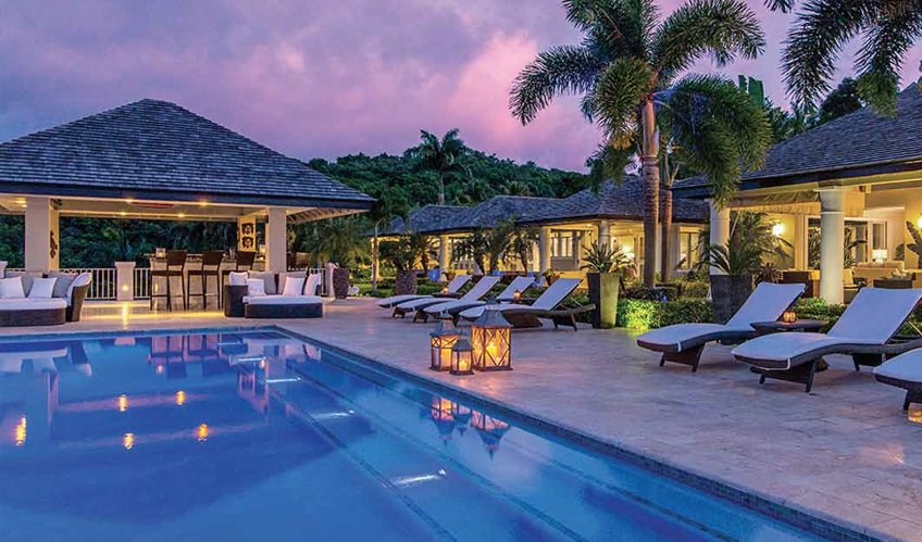 A breathtakingly stunning 7 bedroom villa in Caribbean coastline