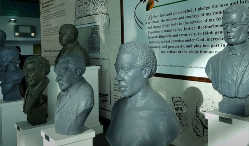 Where in Jamaica are Jamaica's national heroes from?